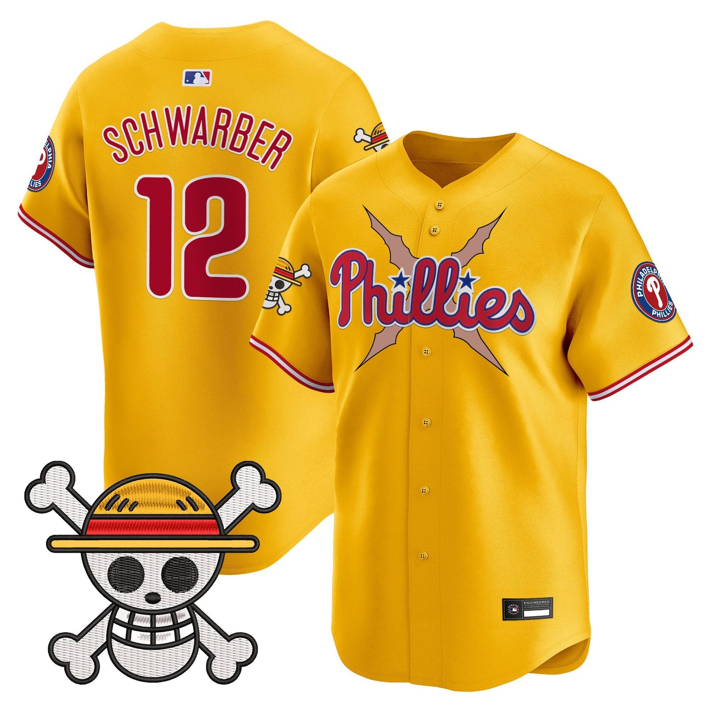 Philadelphia Phillies x OP Vapor Premier Limited Jersey - Stitched