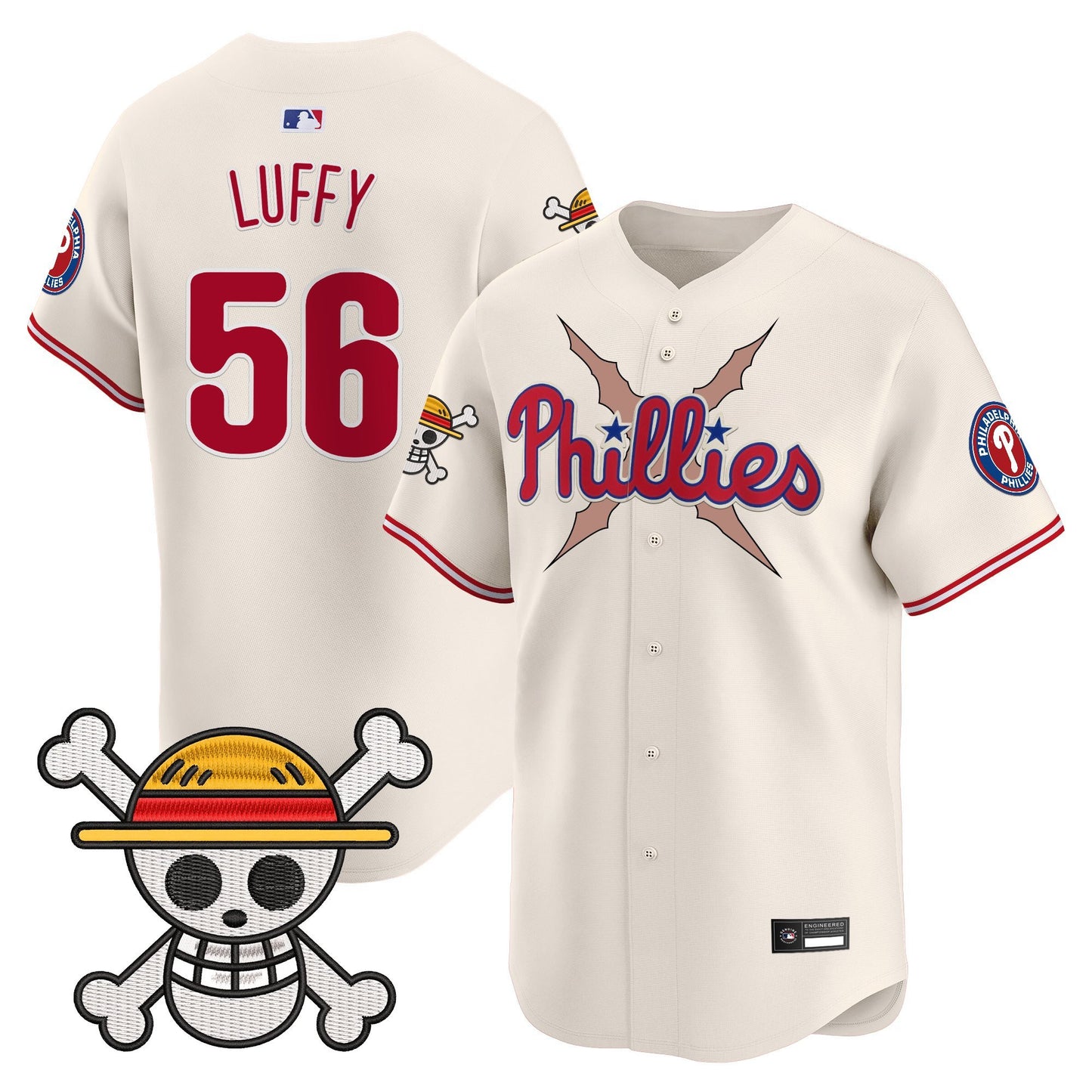 Philadelphia Phillies x OP Vapor Premier Limited Jersey - Stitched