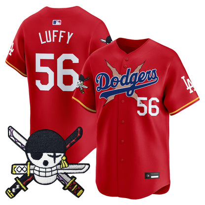 Los Angeles Dodgers x  OP Zr Patch Vapor Premier Limited Jersey - Stitched