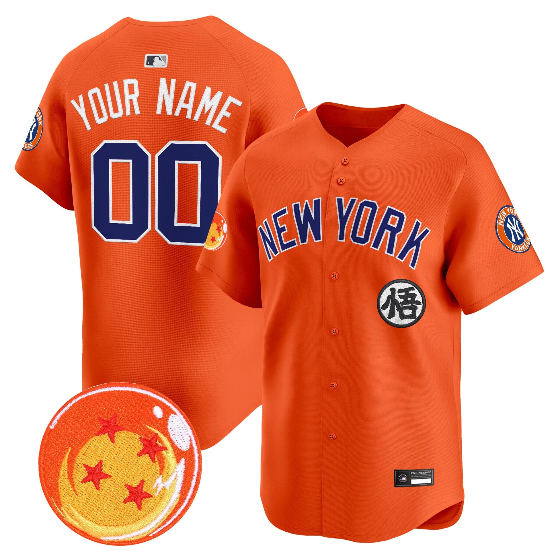 New York Yankees x DB Vapor Premier Limited Custom Jersey - All Stitched