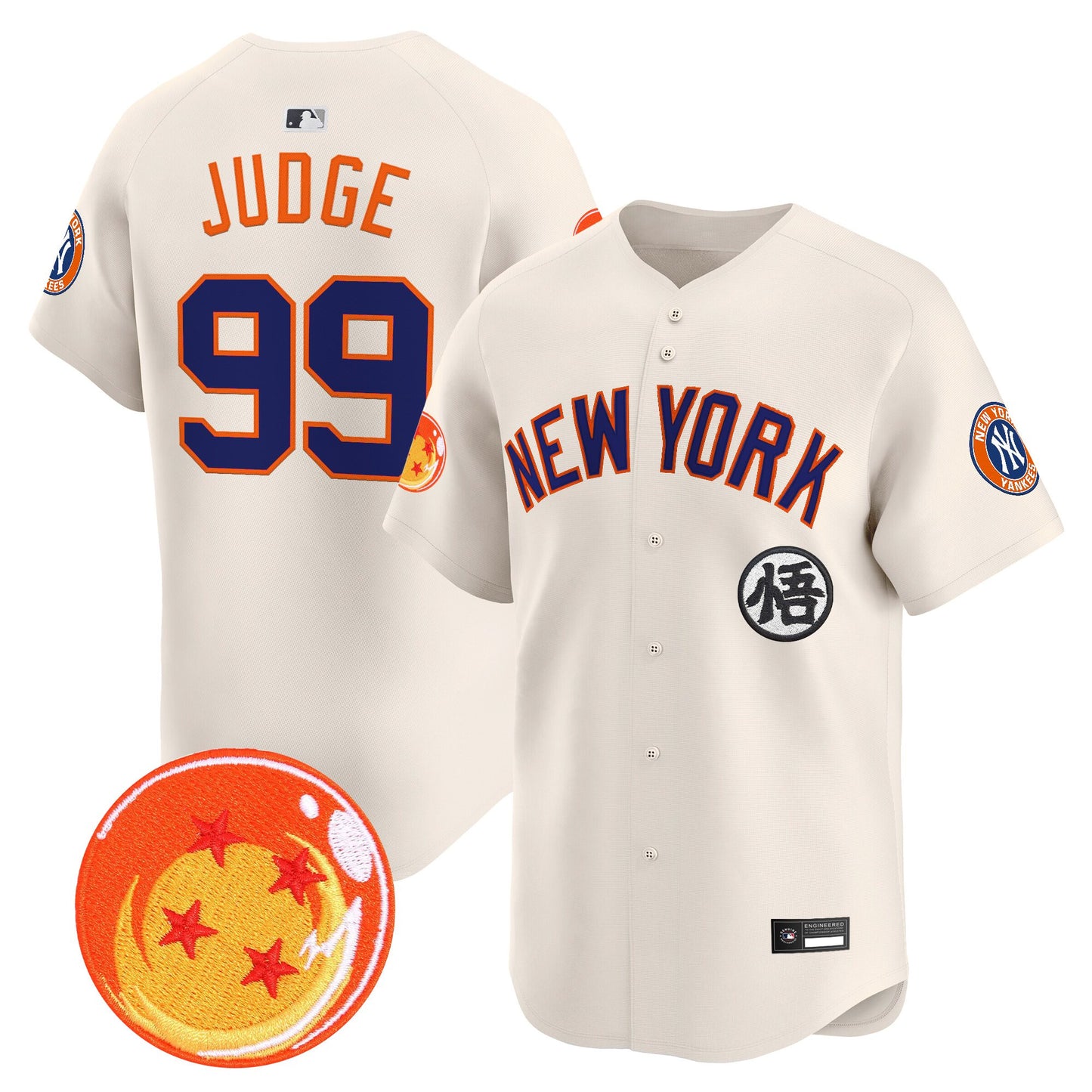 New York Yankees x DB Vapor Premier Limited Jersey - All Stitched
