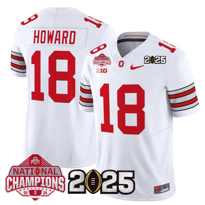 Ohio State Buckeyes 2026 "Tunnel Vision" National Champions Patch Vapor Limited Jersey - All Stitched