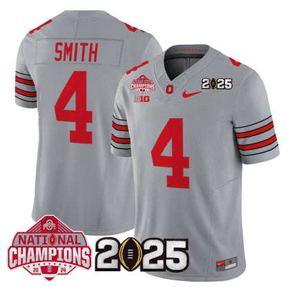 Ohio State Buckeyes 2026 "Tunnel Vision" National Champions Patch Vapor Limited Jersey - All Stitched