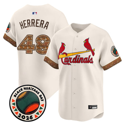 St. Louis Cardinals 2026 Black Heritage Day Vapor Premier Limited Jersey - Stitched