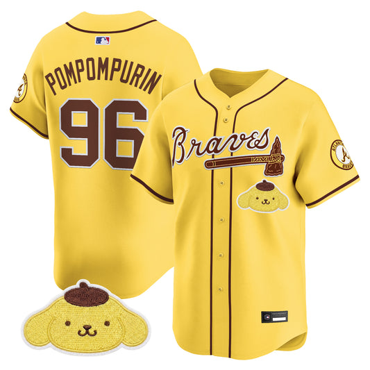 Atlanta Braves x Sanrio Friends Vapor Premier Limited Jersey - All Stitched
