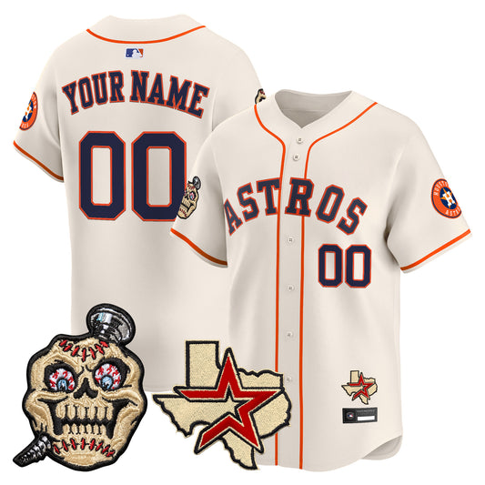 Houston Astros Screwed Up Click Vapor Premier Limited Custom Jersey - All Stitched
