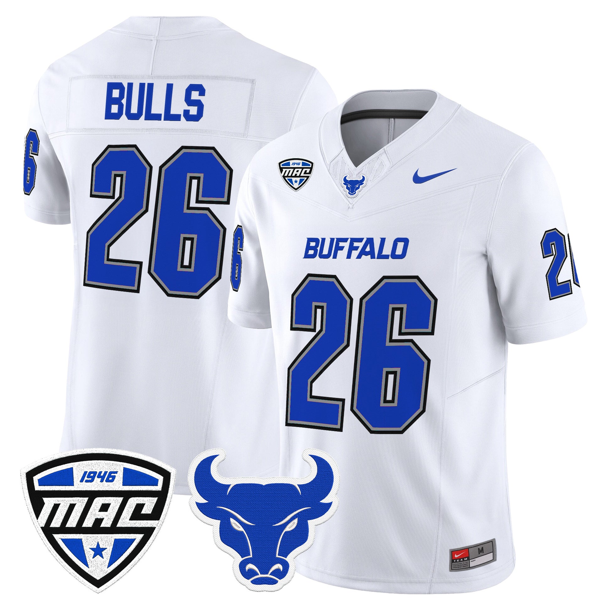 Buffalo Bulls 2026 Vapor Limited Jersey - Stitched