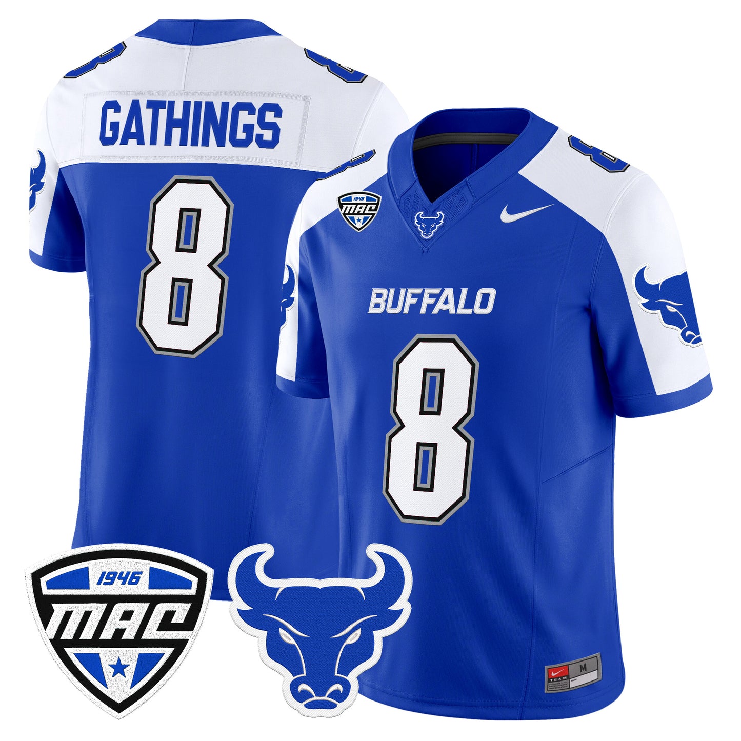 Buffalo Bulls 2026 Vapor Limited Jersey - Stitched