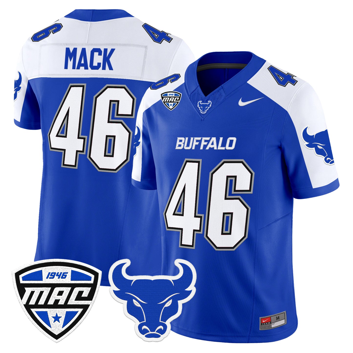 Buffalo Bulls 2026 Vapor Limited Jersey - Stitched