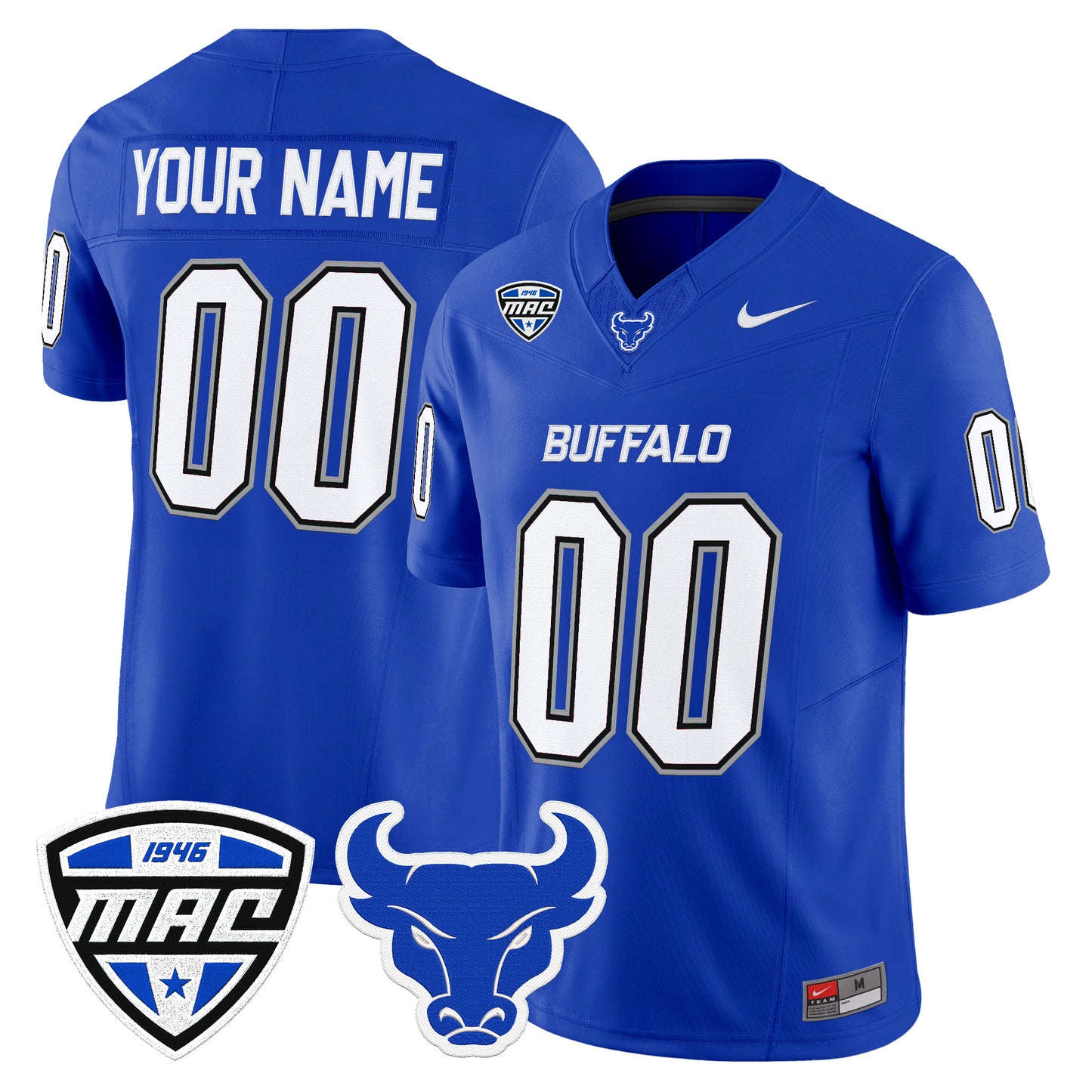 Buffalo Bulls 2026 Vapor Limited Custom Jersey - Stitched