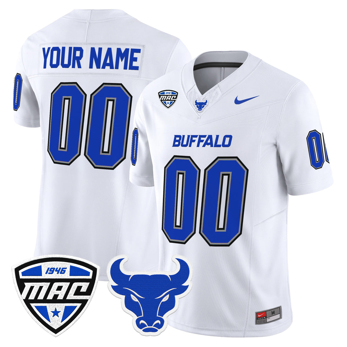 Buffalo Bulls 2026 Vapor Limited Custom Jersey - Stitched