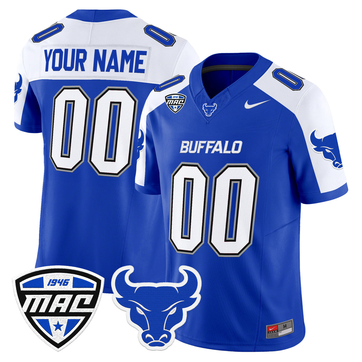 Buffalo Bulls 2026 Vapor Limited Custom Jersey - Stitched