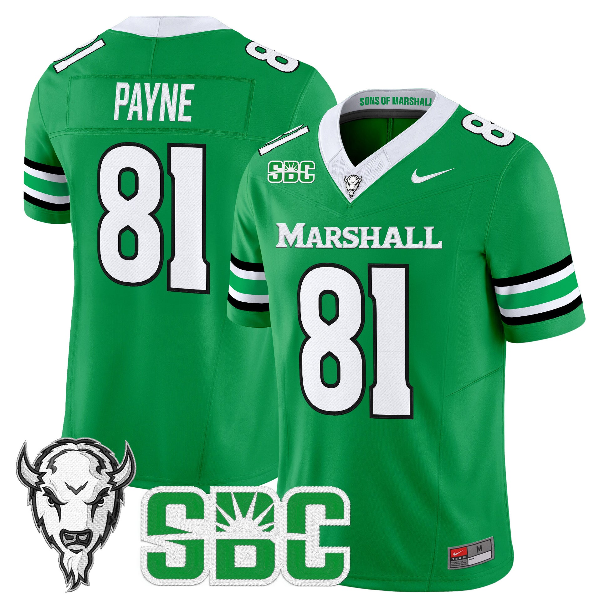  Marshall Thundering Herd 2026 Vapor Limited Jersey - Stitched