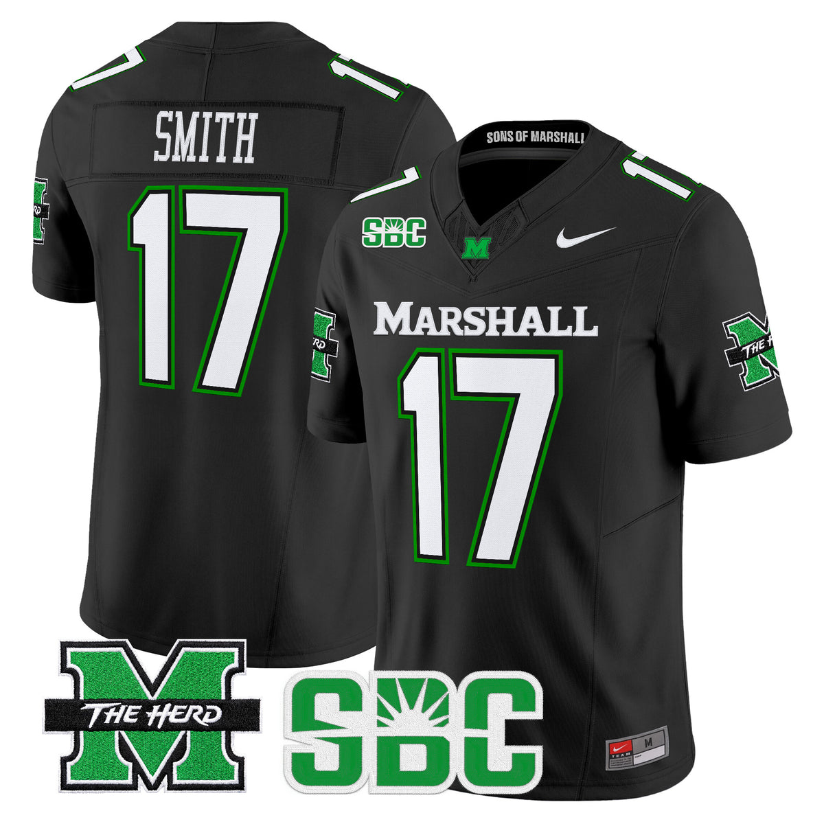  Marshall Thundering Herd 2026 Vapor Limited Jersey - Stitched