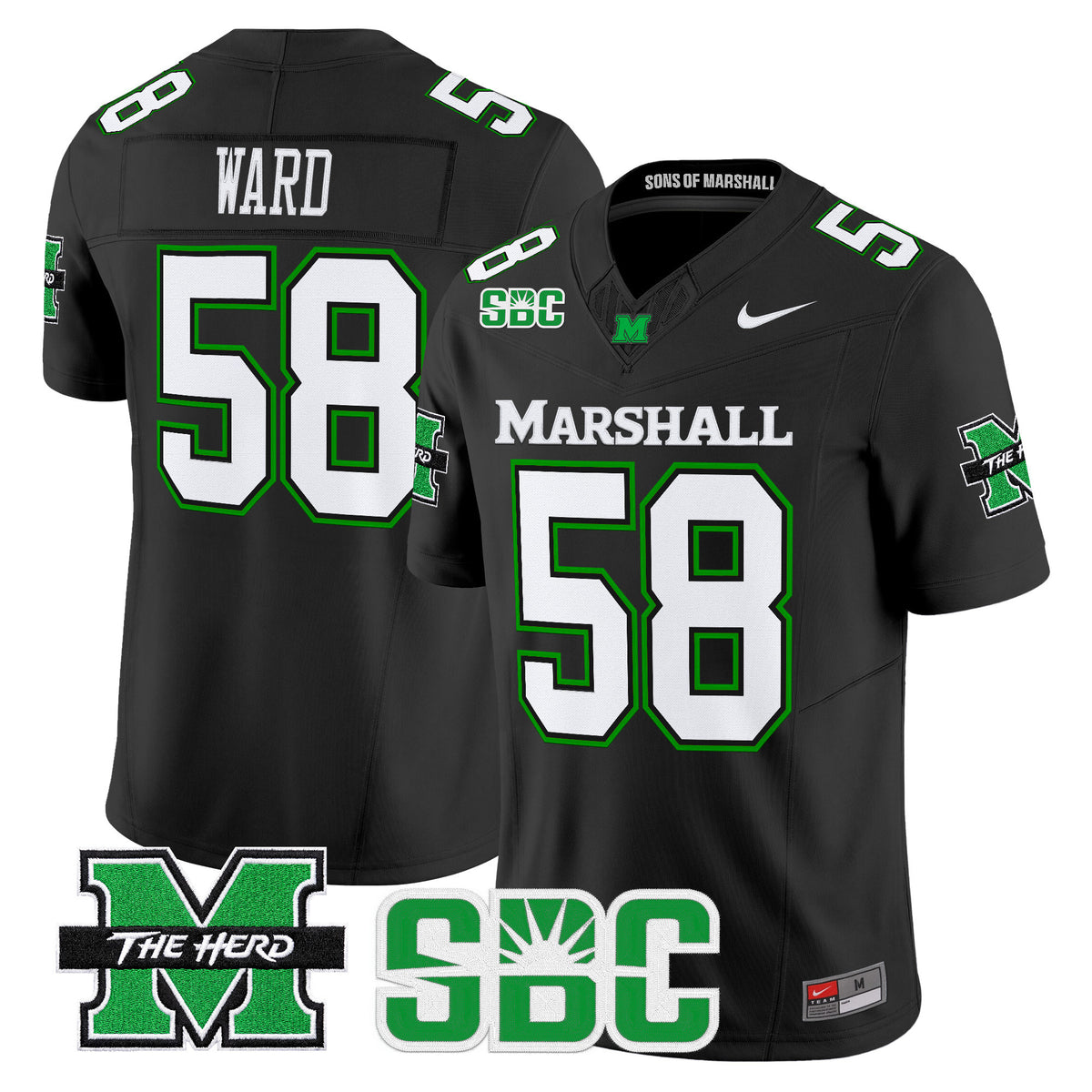 Marshall Thundering Herd 2026 Vapor Limited Jersey - Stitched