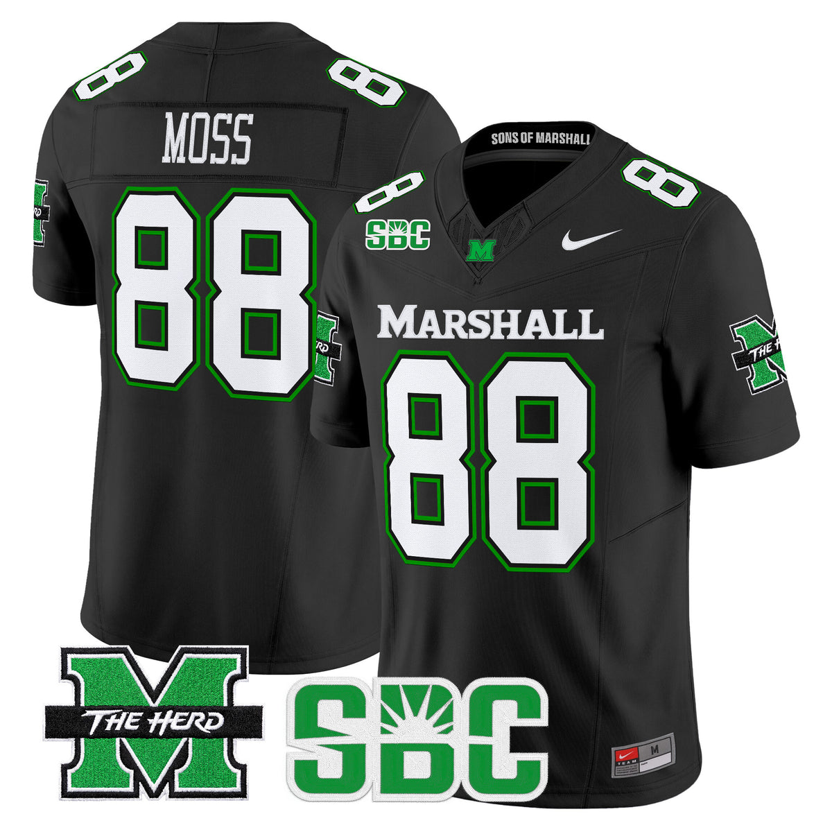  Marshall Thundering Herd 2026 Vapor Limited Jersey - Stitched