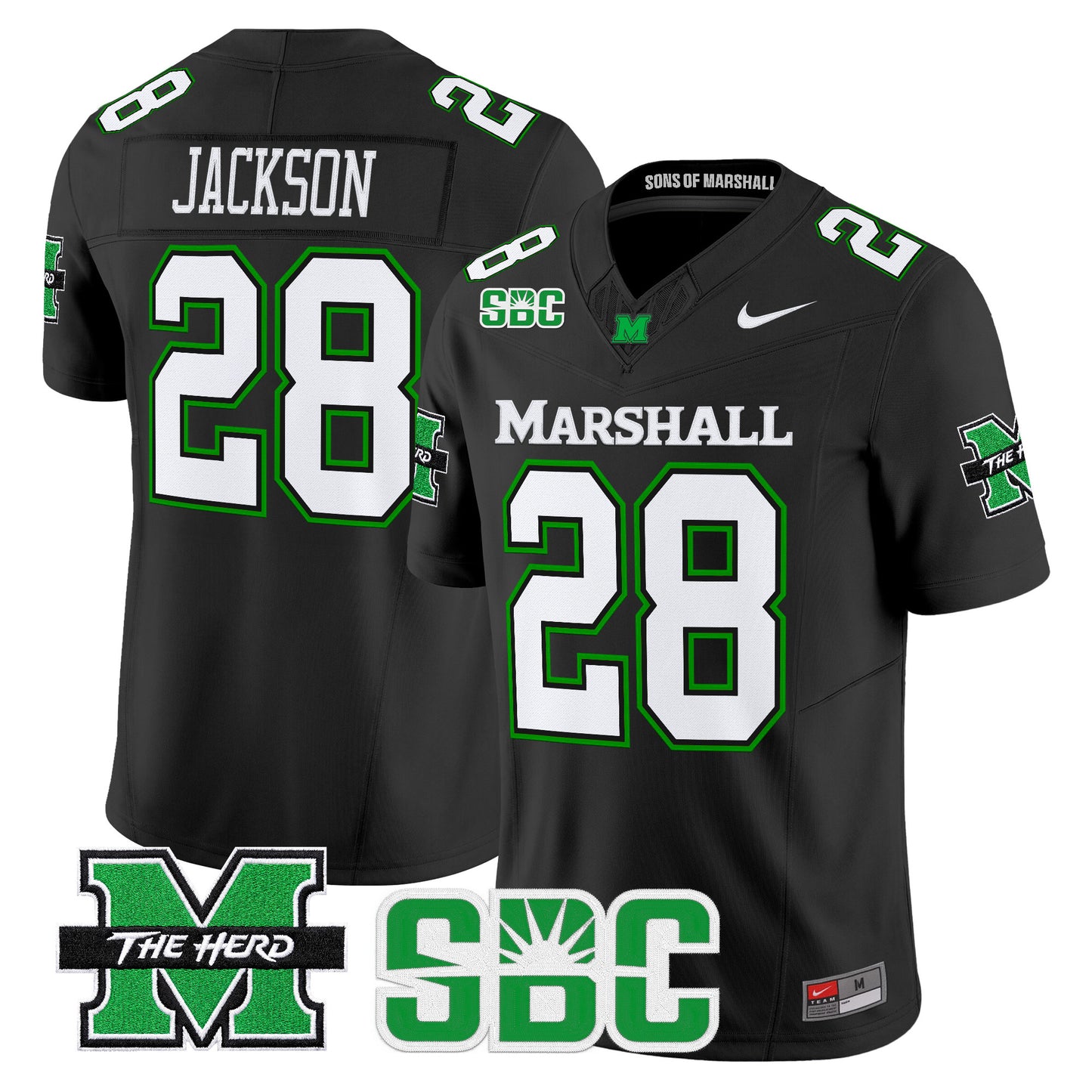  Marshall Thundering Herd 2026 Vapor Limited Jersey - Stitched