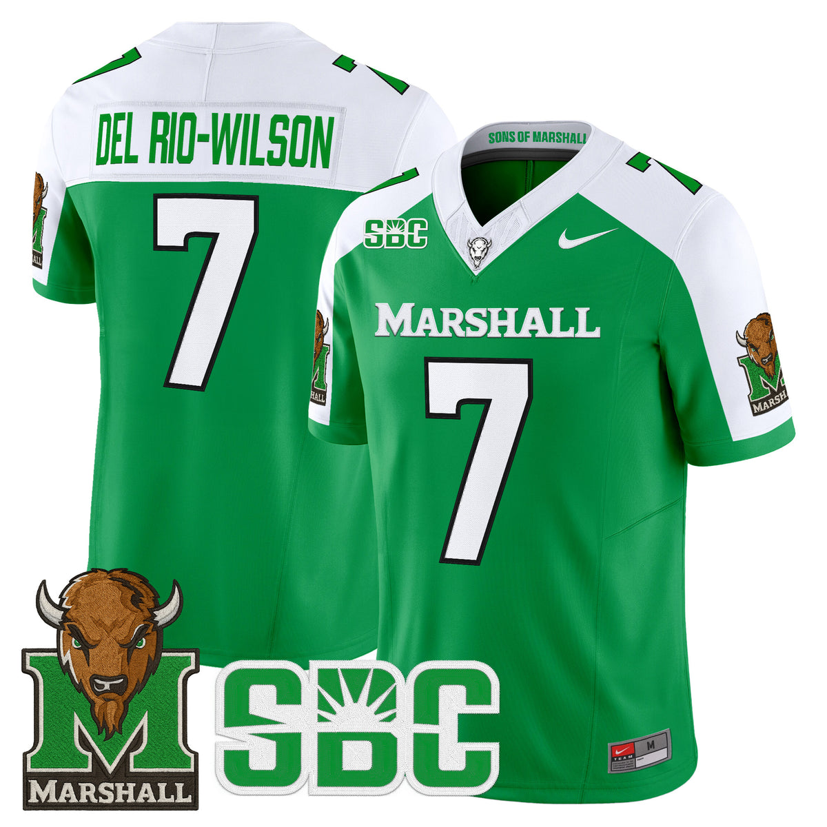  Marshall Thundering Herd 2026 Vapor Limited Jersey - Stitched