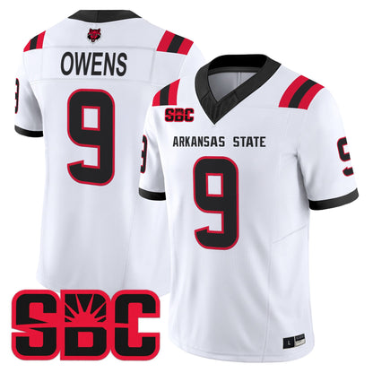  Arkansas State Red Wolves 2026 Vapor Limited Jersey - Stitched