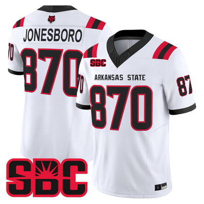  Arkansas State Red Wolves 2026 Vapor Limited Jersey - Stitched