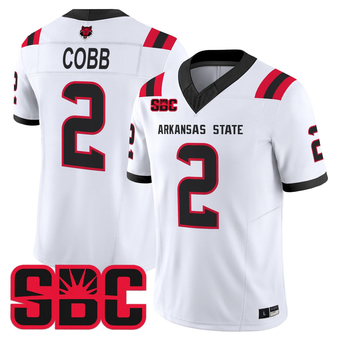  Arkansas State Red Wolves 2026 Vapor Limited Jersey - Stitched
