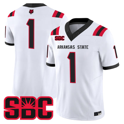  Arkansas State Red Wolves 2026 Vapor Limited Jersey - Stitched