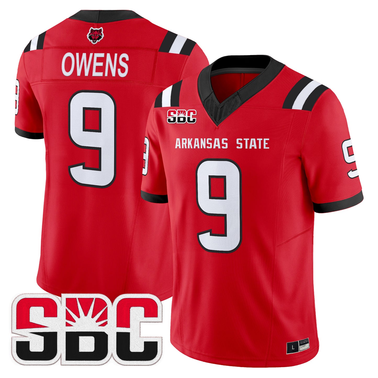  Arkansas State Red Wolves 2026 Vapor Limited Jersey - Stitched