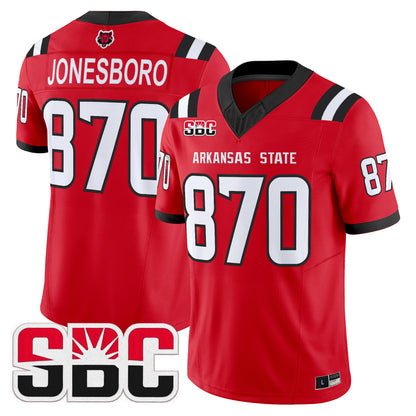  Arkansas State Red Wolves 2026 Vapor Limited Jersey - Stitched