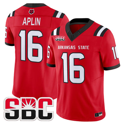  Arkansas State Red Wolves 2026 Vapor Limited Jersey - Stitched