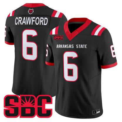  Arkansas State Red Wolves 2026 Vapor Limited Jersey - Stitched