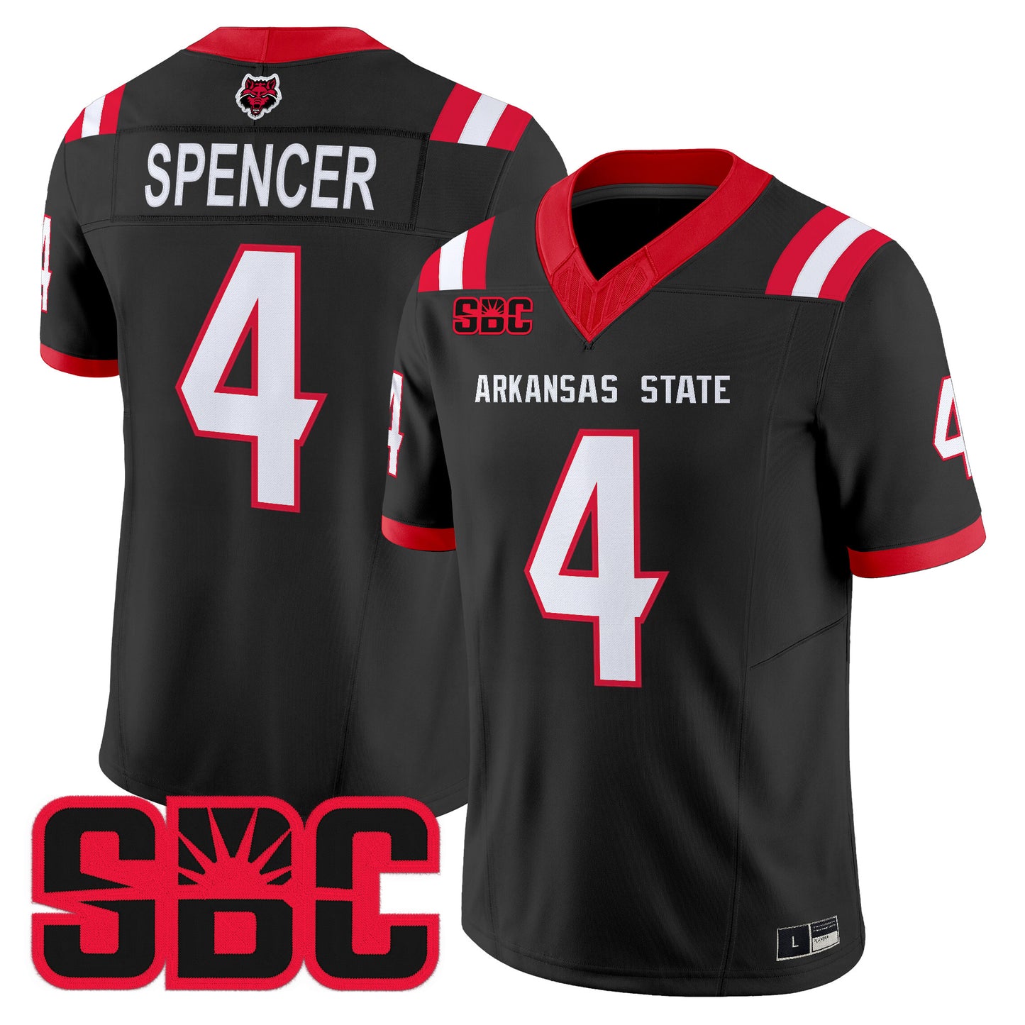 Arkansas State Red Wolves 2026 Vapor Limited Jersey - Stitched
