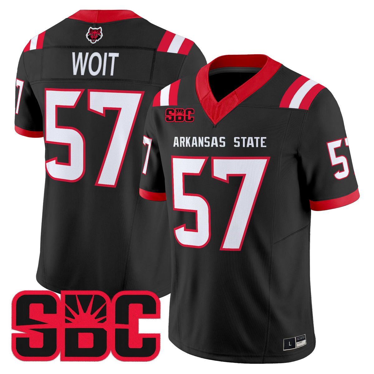  Arkansas State Red Wolves 2026 Vapor Limited Jersey - Stitched