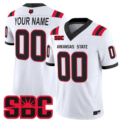 Arkansas State Red Wolves 2026 Vapor Limited Custom Jersey - Stitched