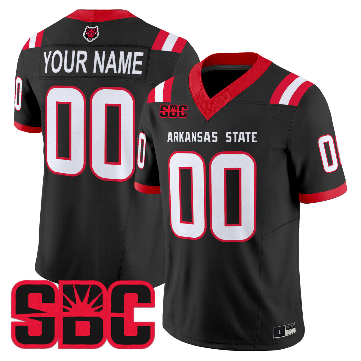 Arkansas State Red Wolves 2026 Vapor Limited Custom Jersey - Stitched