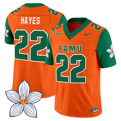 Florida A&M Rattlers Orange Blossom Classic Vapor Limited Jersey - Stitched