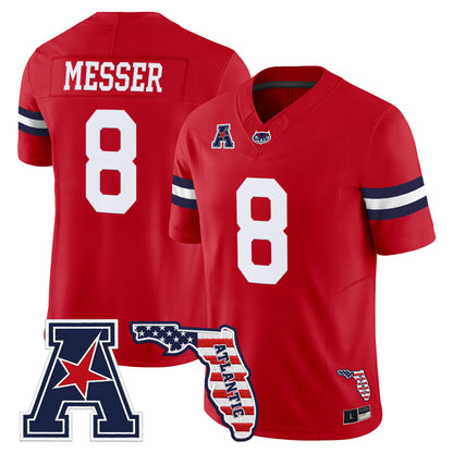 Florida Atlantic Owls Vapor Limited Jersey - Florida Patch - Stitched
