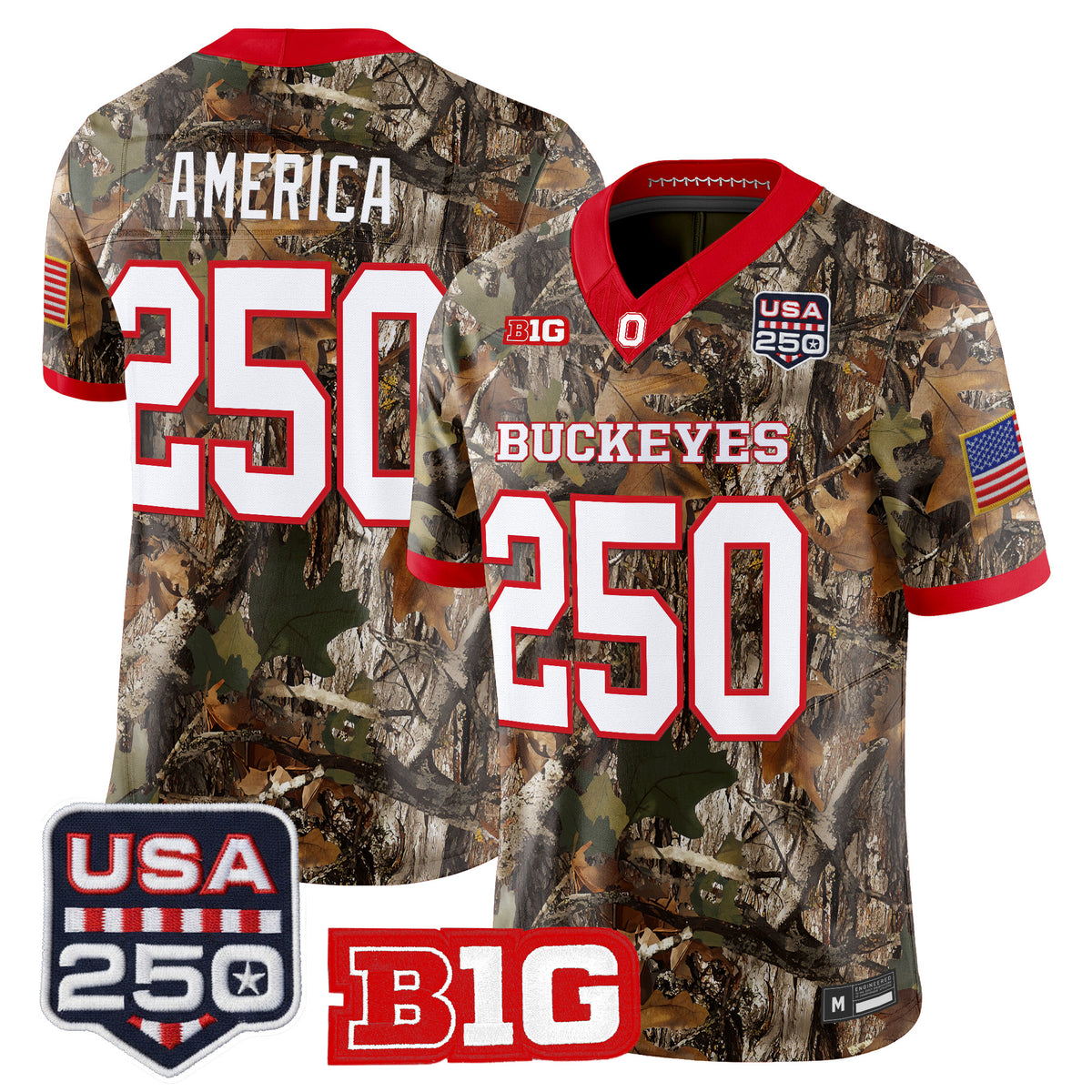 Ohio State Buckeyes 2026 Salute to Service Vapor Limited Jersey - Stitched