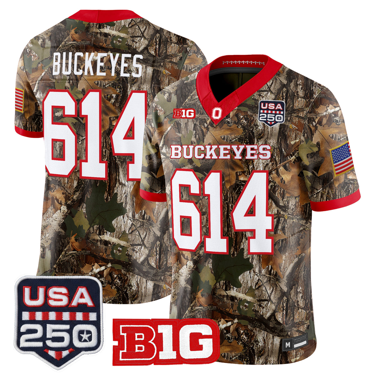 Ohio State Buckeyes 2026 Salute to Service Vapor Limited Jersey - Stitched