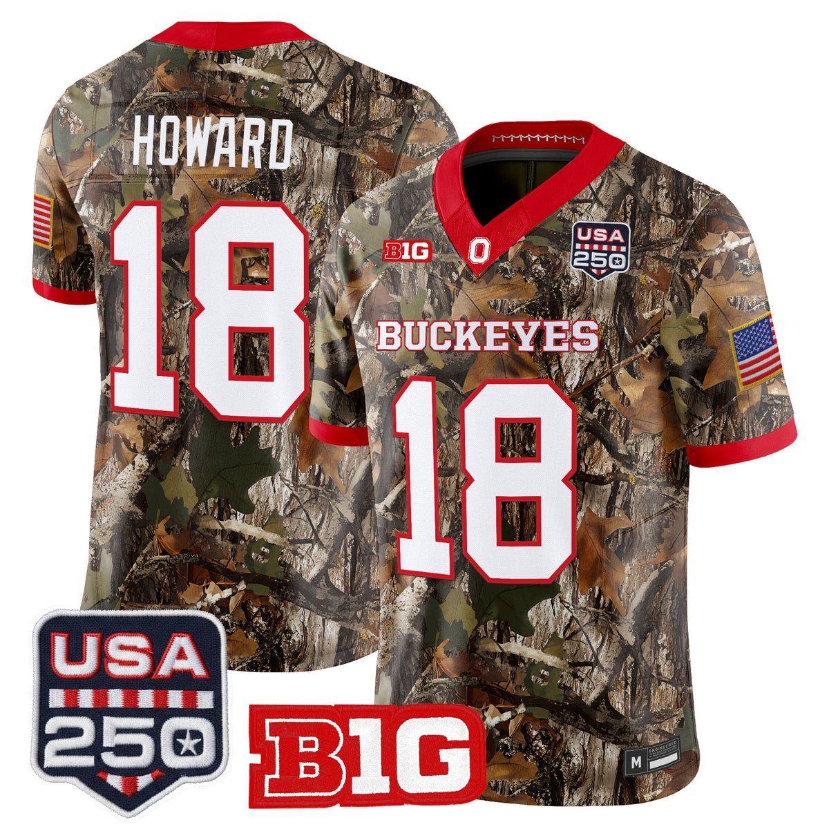 Ohio State Buckeyes 2026 Salute to Service Vapor Limited Jersey - Stitched