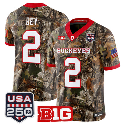 Ohio State Buckeyes 2026 Salute to Service Vapor Limited Jersey - Stitched
