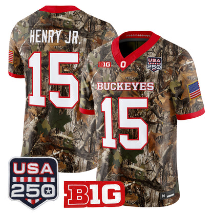 Ohio State Buckeyes 2026 Salute to Service Vapor Limited Jersey - Stitched