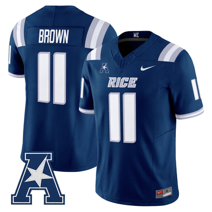  Rice Owls 2026 Vapor Limited Jersey -Stitched