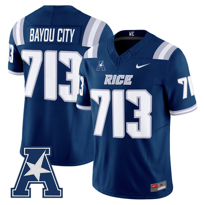  Rice Owls 2026 Vapor Limited Jersey -Stitched