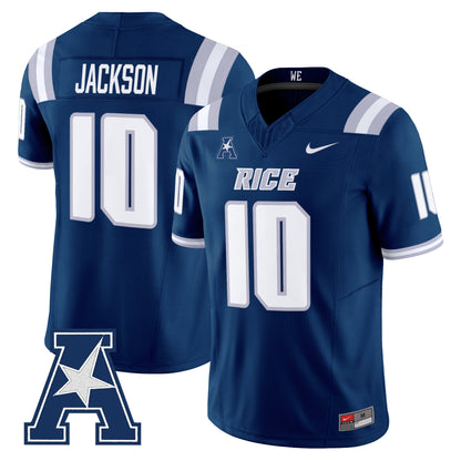  Rice Owls 2026 Vapor Limited Jersey -Stitched