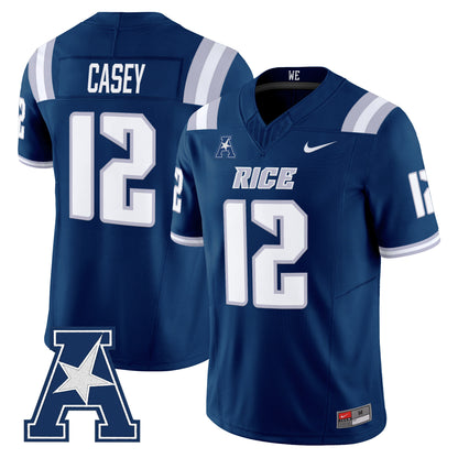  Rice Owls 2026 Vapor Limited Jersey -Stitched