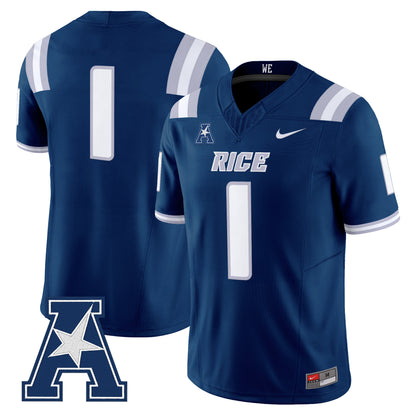  Rice Owls 2026 Vapor Limited Jersey -Stitched