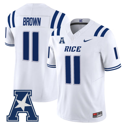  Rice Owls 2026 Vapor Limited Jersey -Stitched