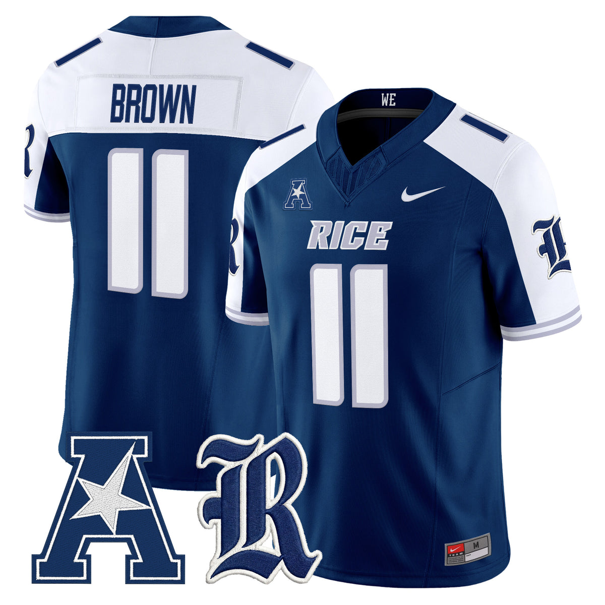  Rice Owls 2026 Vapor Limited Jersey -Stitched
