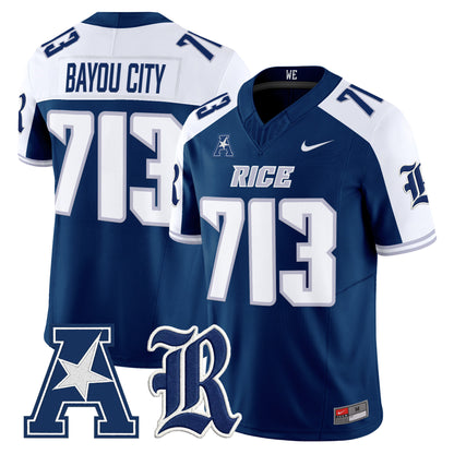  Rice Owls 2026 Vapor Limited Jersey -Stitched