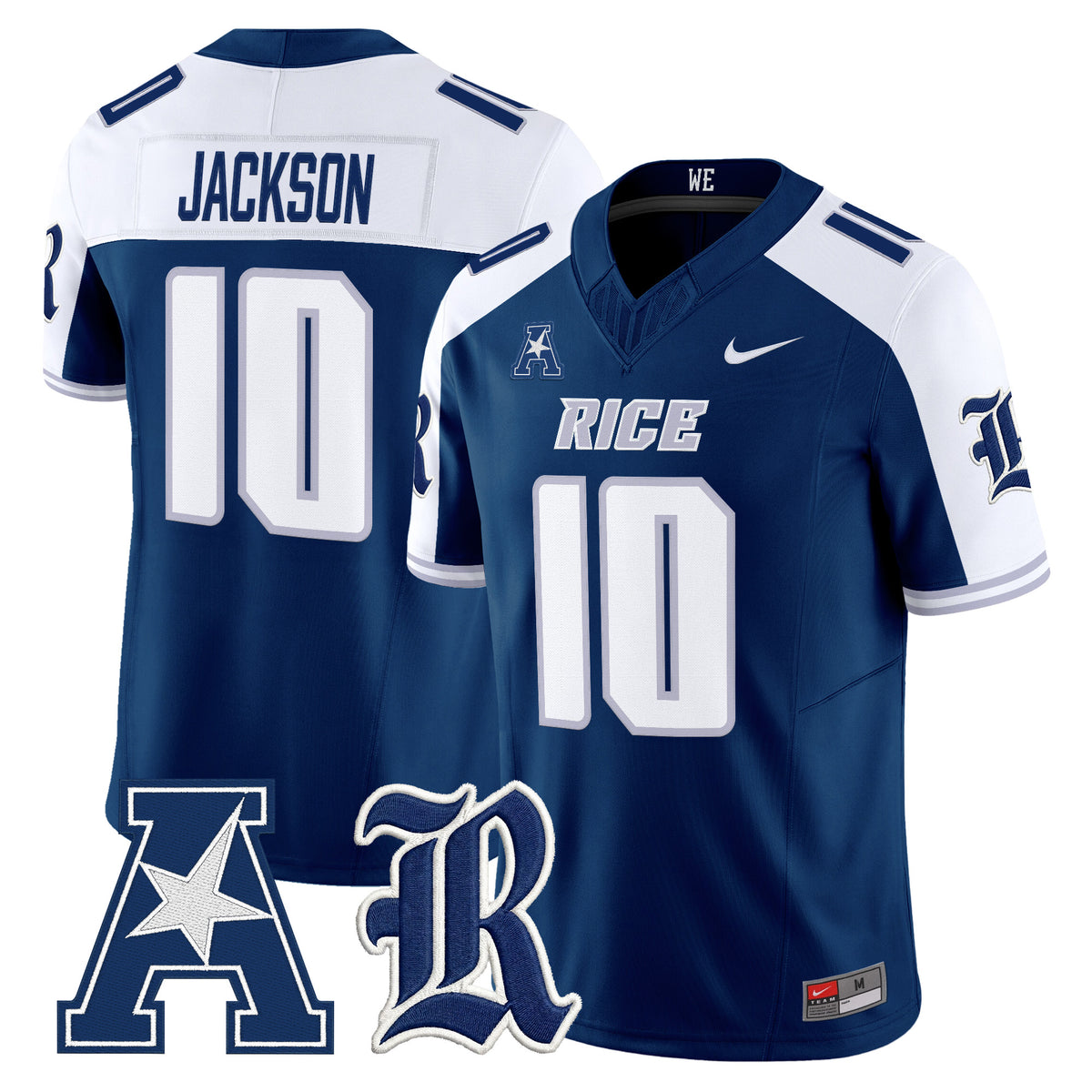  Rice Owls 2026 Vapor Limited Jersey -Stitched